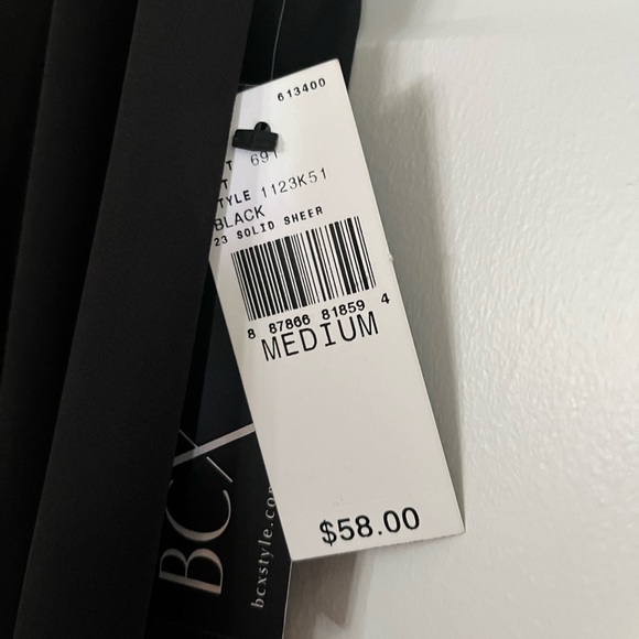 WEDDING SEASON LOOK STUNNING IN THIS BCX NEW BLACK DRESS - Picture 3 of 6